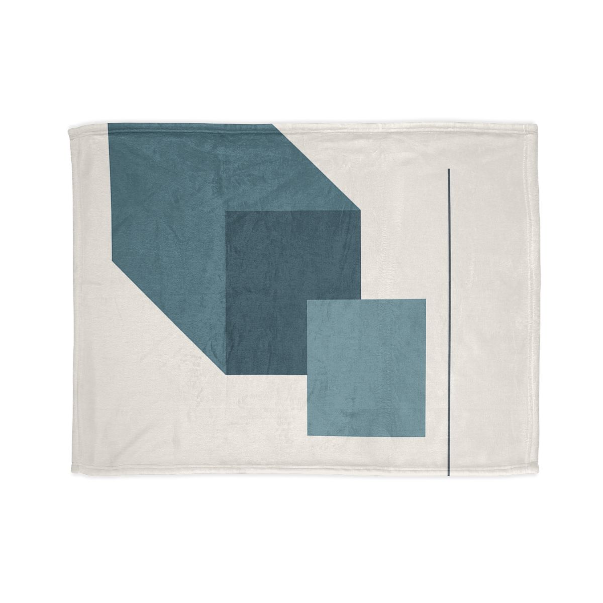 Stepped Rectangle Orbits personalized cozy blankets