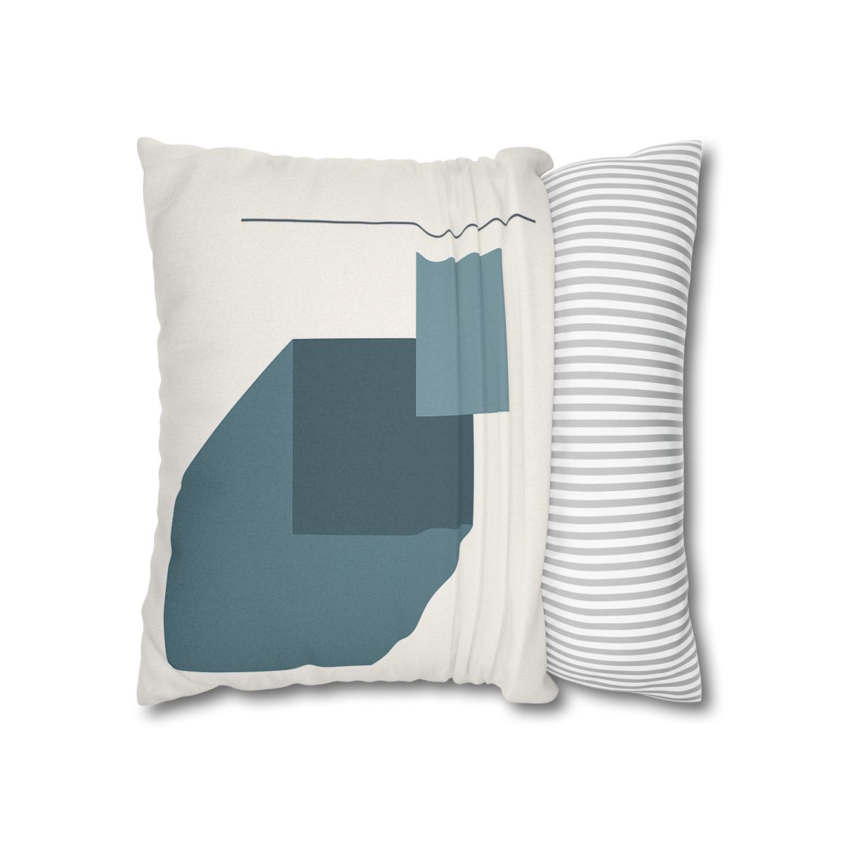 Stepped Rectangle Orbits personalized pillow covers