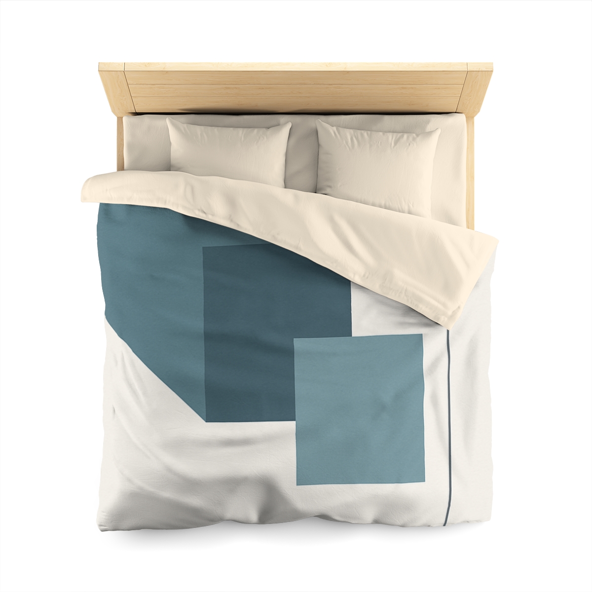 Stepped Rectangle Orbits personalized bedding duvets