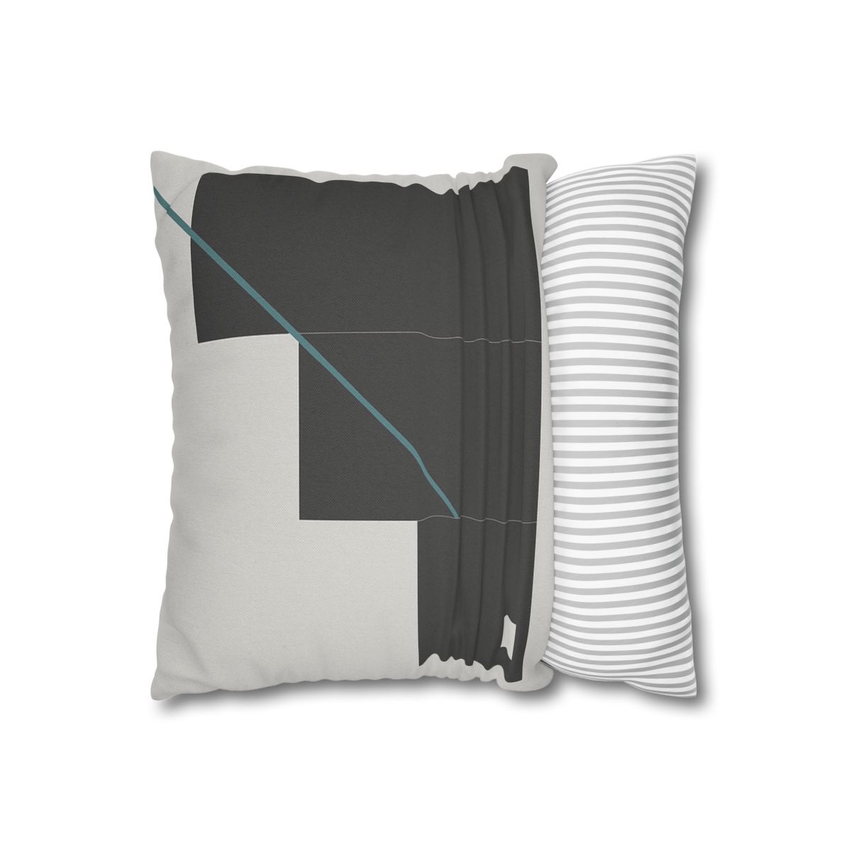 Stepped Rectangles With Quiet Diagonal stylish decorative pillowcases