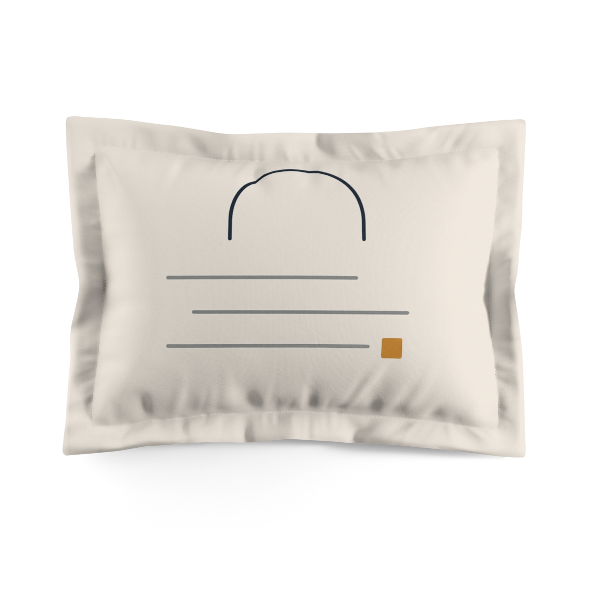 Stilled Arc Gate With Three Bars personalized decorative pillows