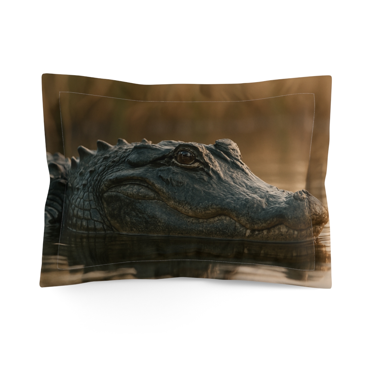 Stillwater Sentinel Alligator designer printed pillows