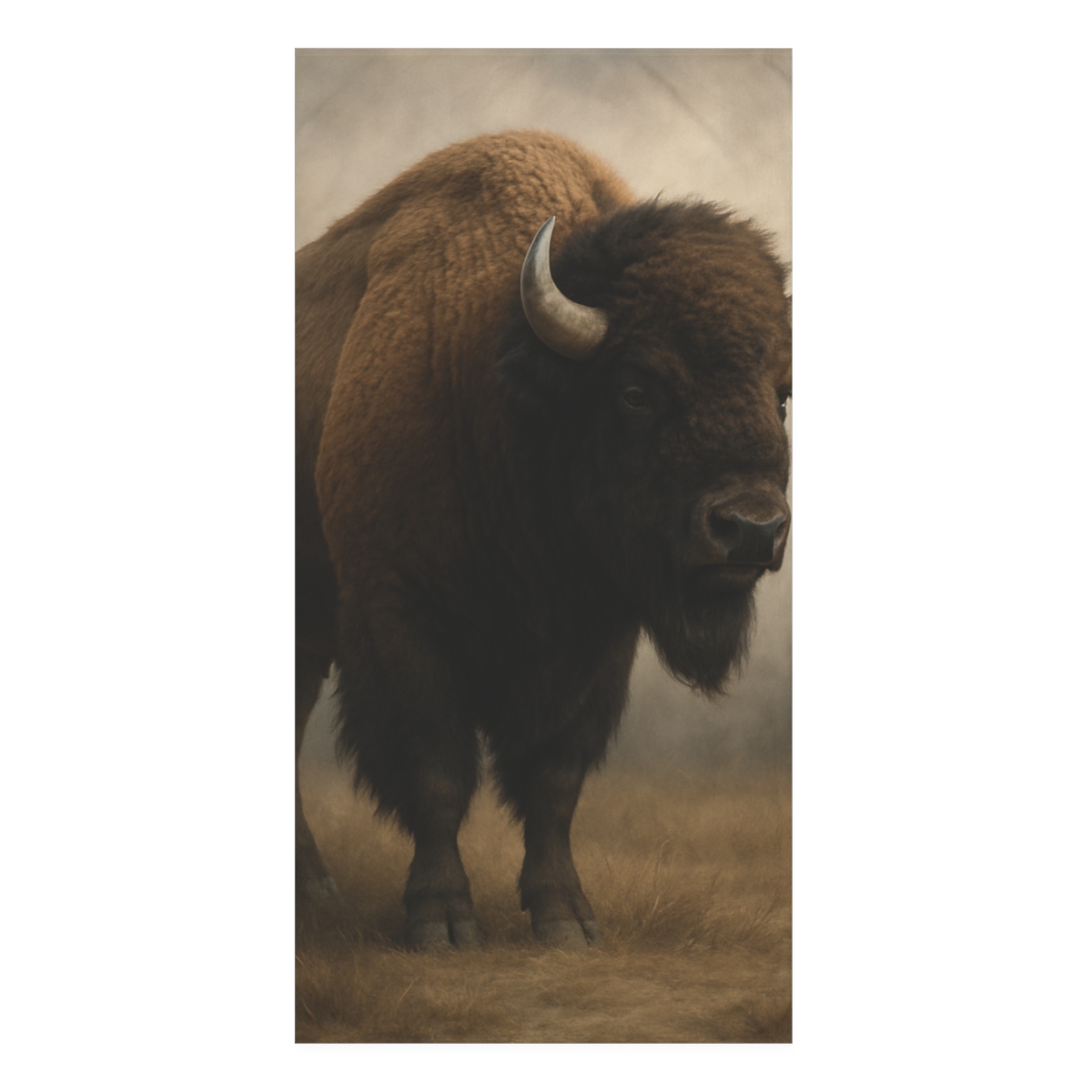 Storm Crown American Bison custom towels