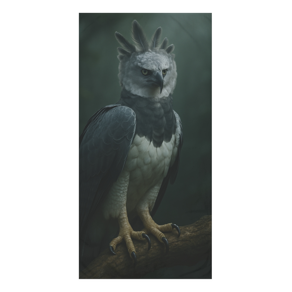 Storm Crown Harpy Eagle unique gift towels