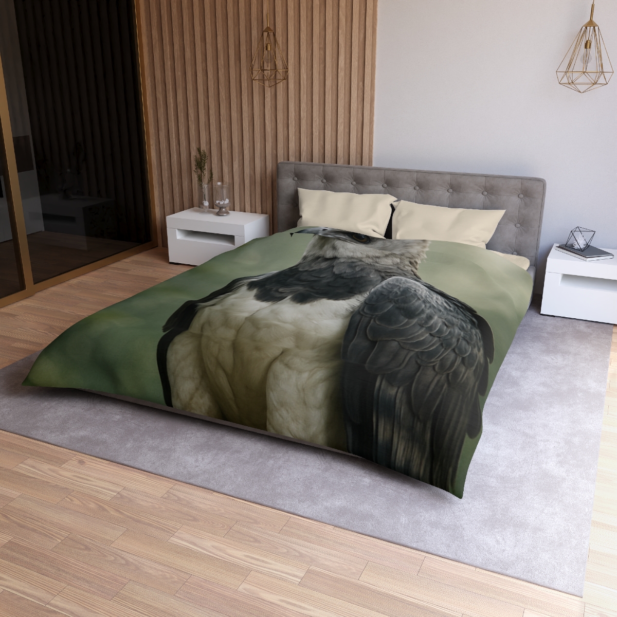 Stormlight Sentinel Harpy Eagle unique patterned duvets