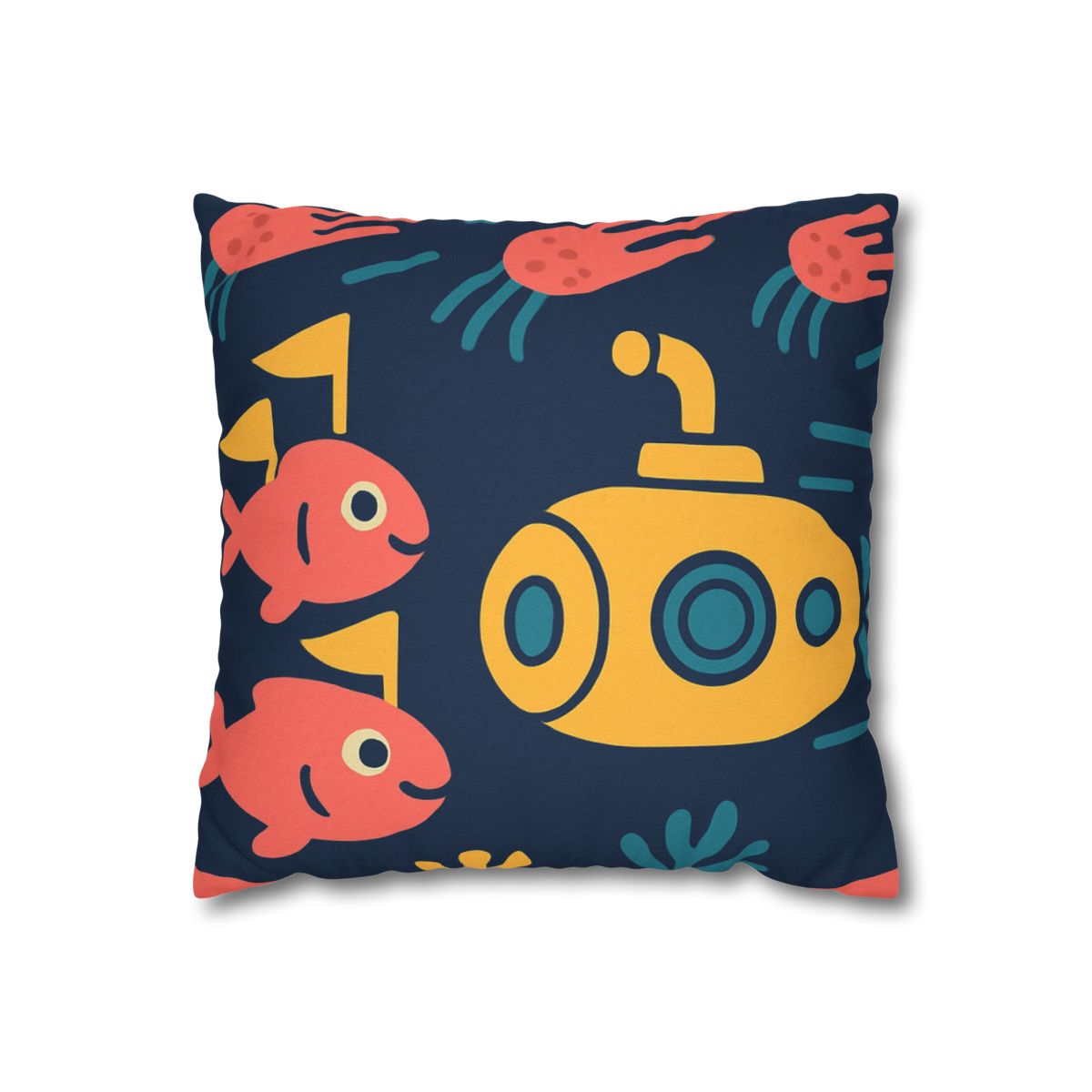 Submarine Comet Race custom pillow cases