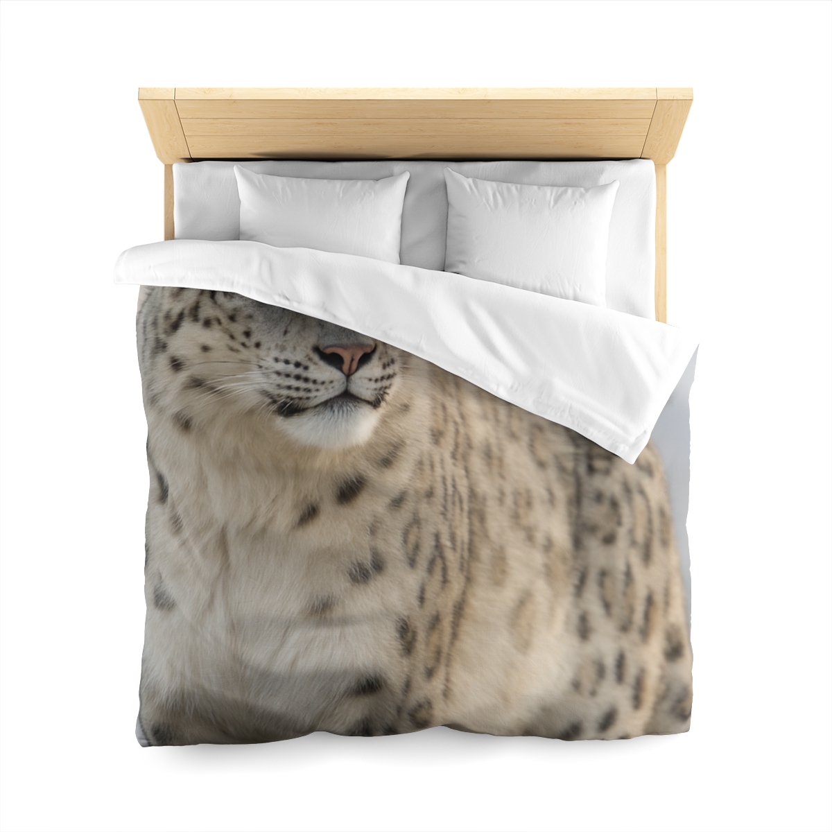 Summit Ghost Snow Leopard stylish duvet covers