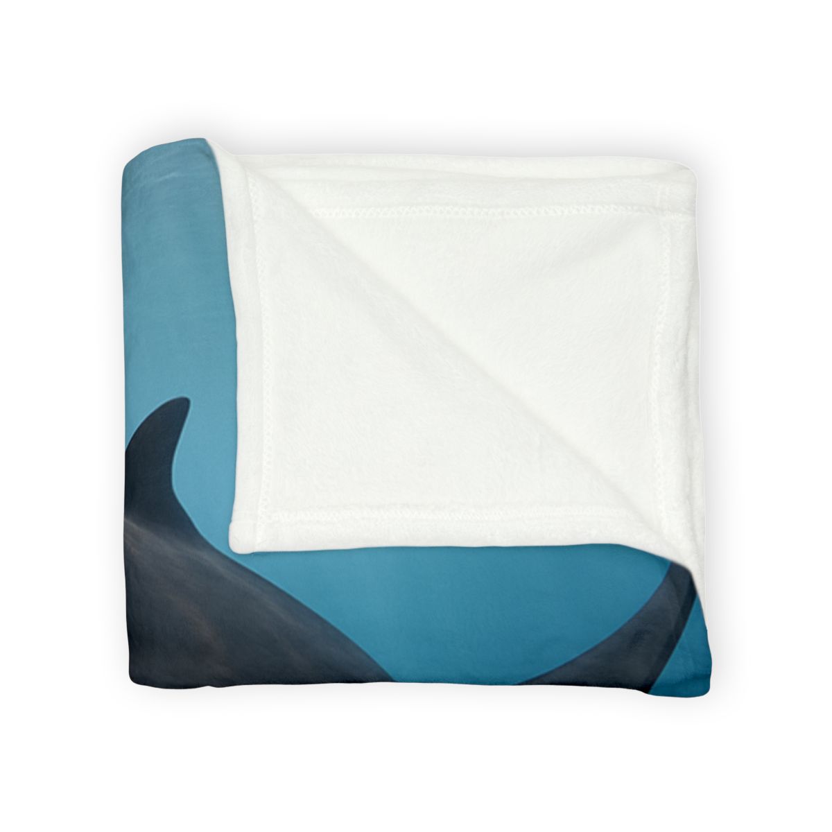 Sunlit Drift Manta Ray stylish throw blankets