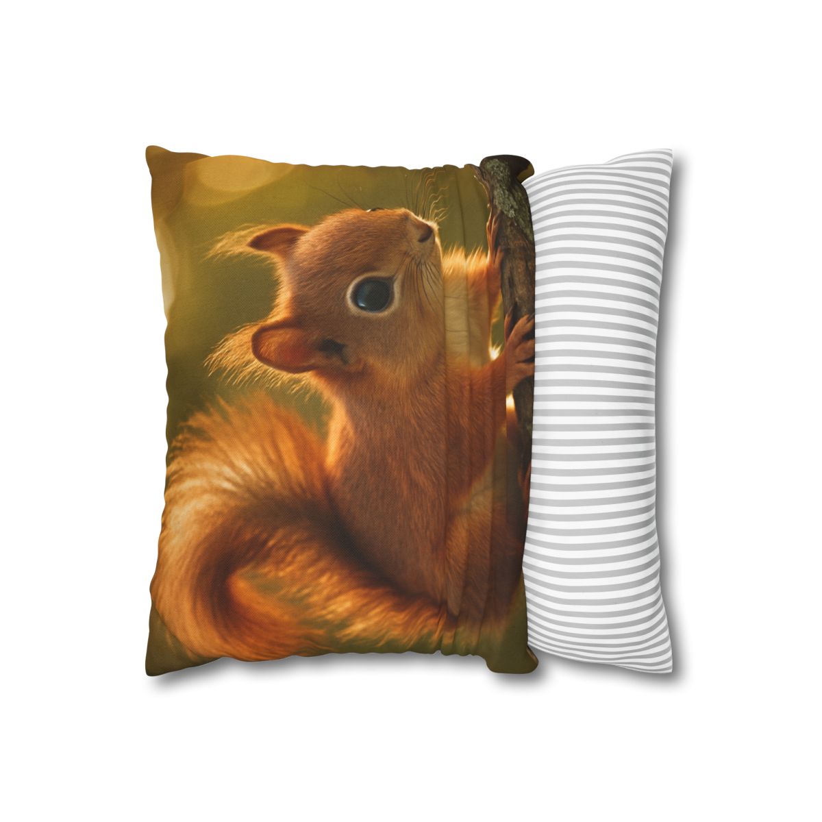 Sunrise Forager Red Squirrel comfortable bedding pillow covers