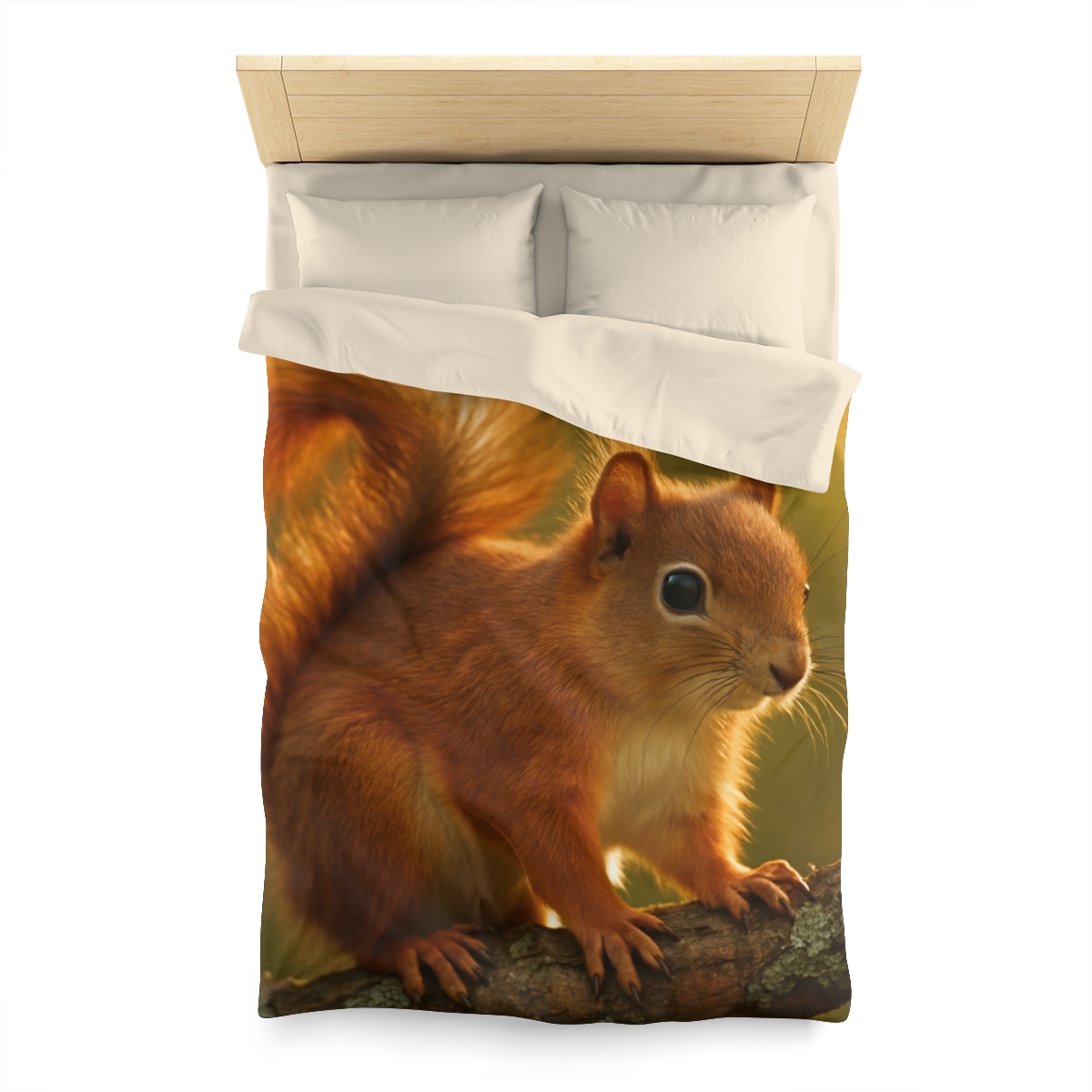 Sunrise Forager Red Squirrel stylish duvet covers