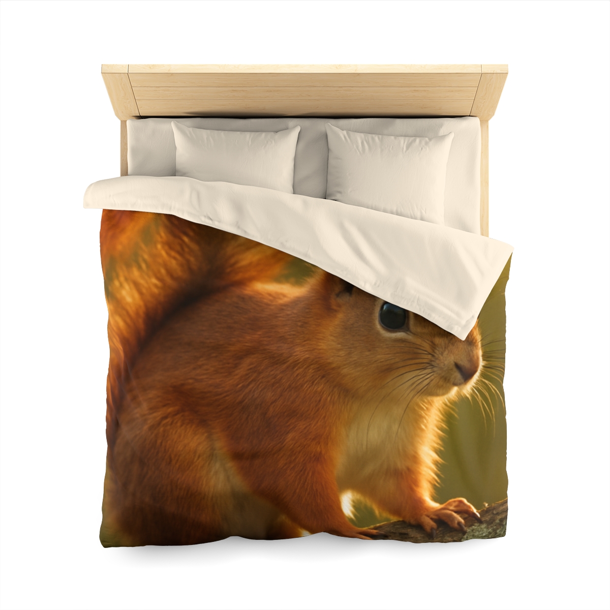 Sunrise Forager Red Squirrel stylish duvet covers
