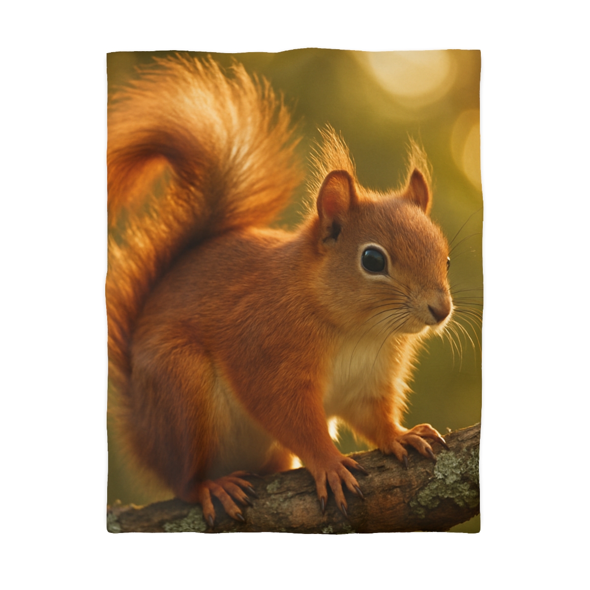 Sunrise Forager Red Squirrel stylish duvet covers