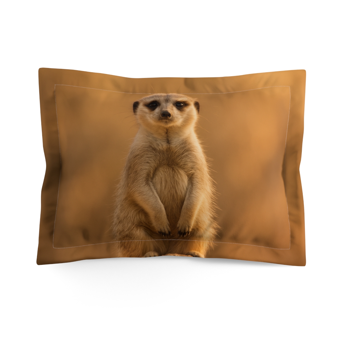 Sunrise Sentry Meerkat stylish throw pillows