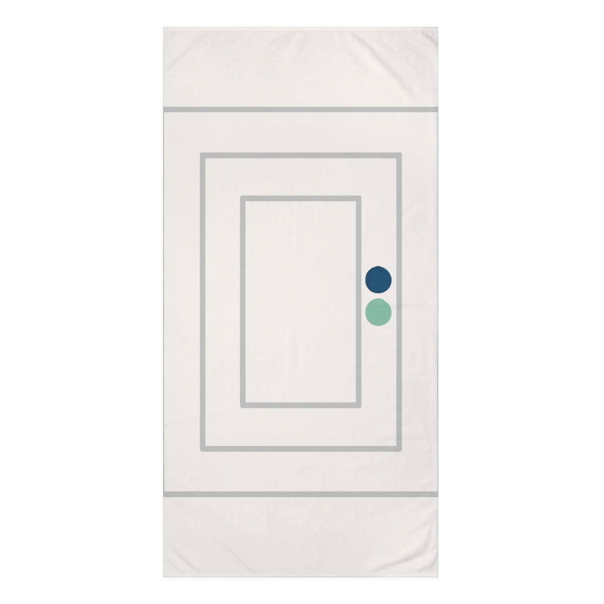 Suspended Rings Corridor custom towels