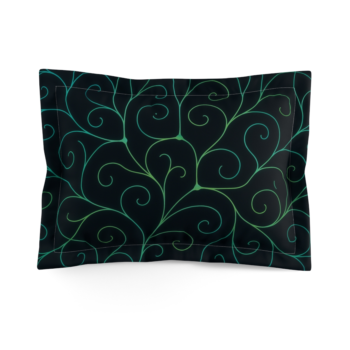 Tendril Circuit Grid custom pillows