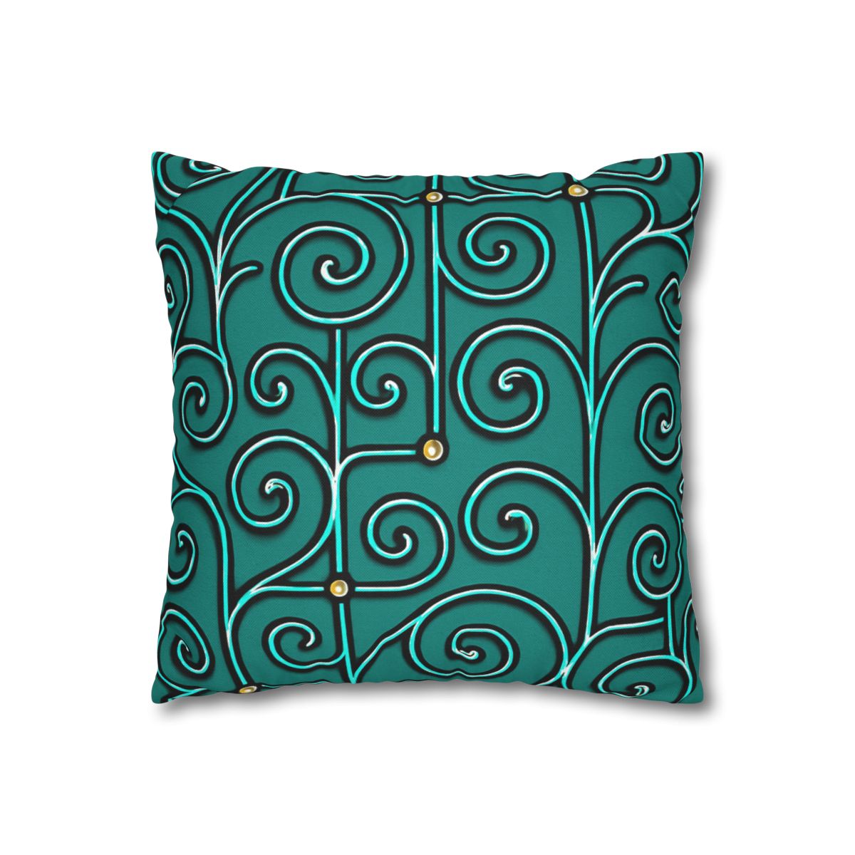 Tendril Circuit Lattice personalized pillow covers