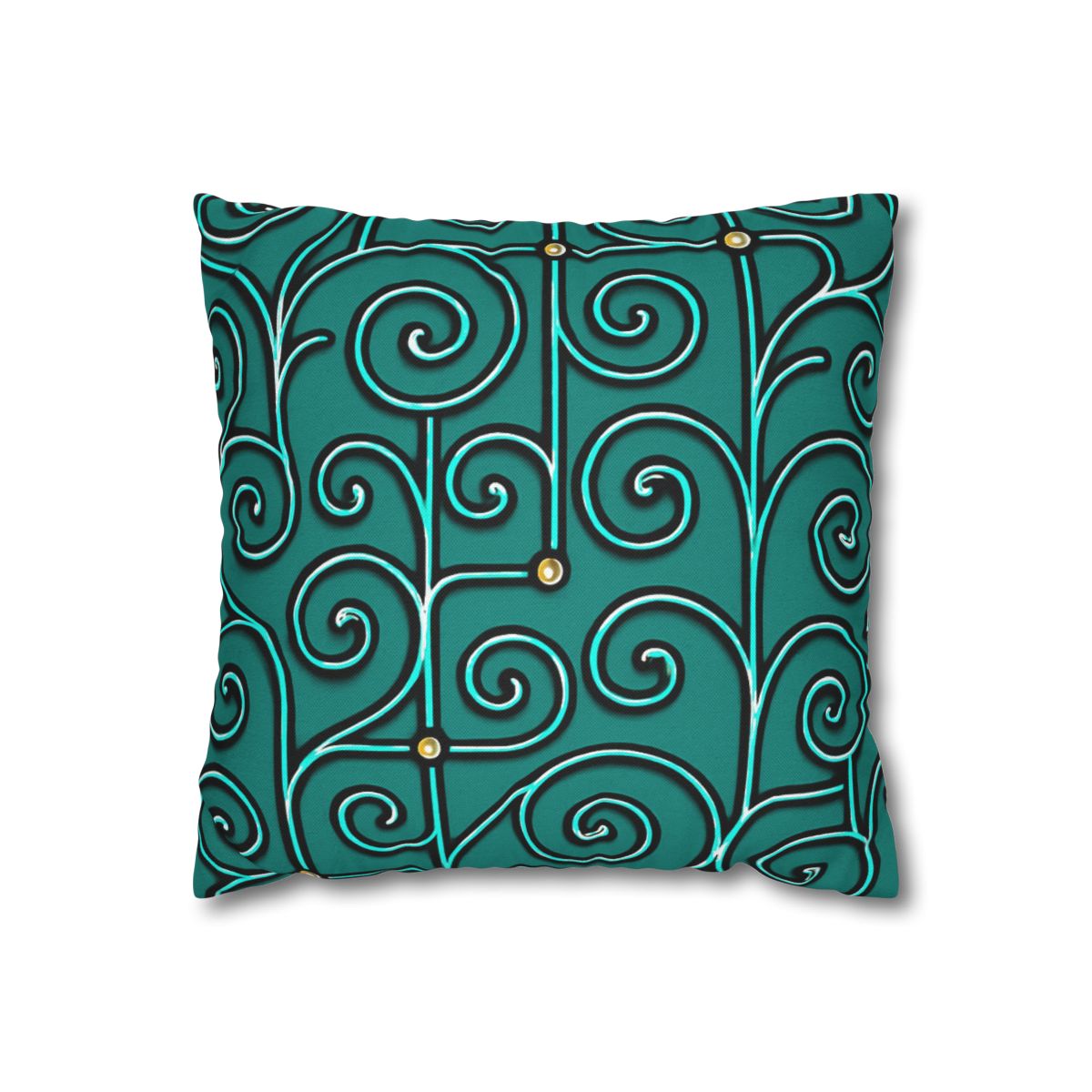 Tendril Circuit Lattice personalized pillow covers
