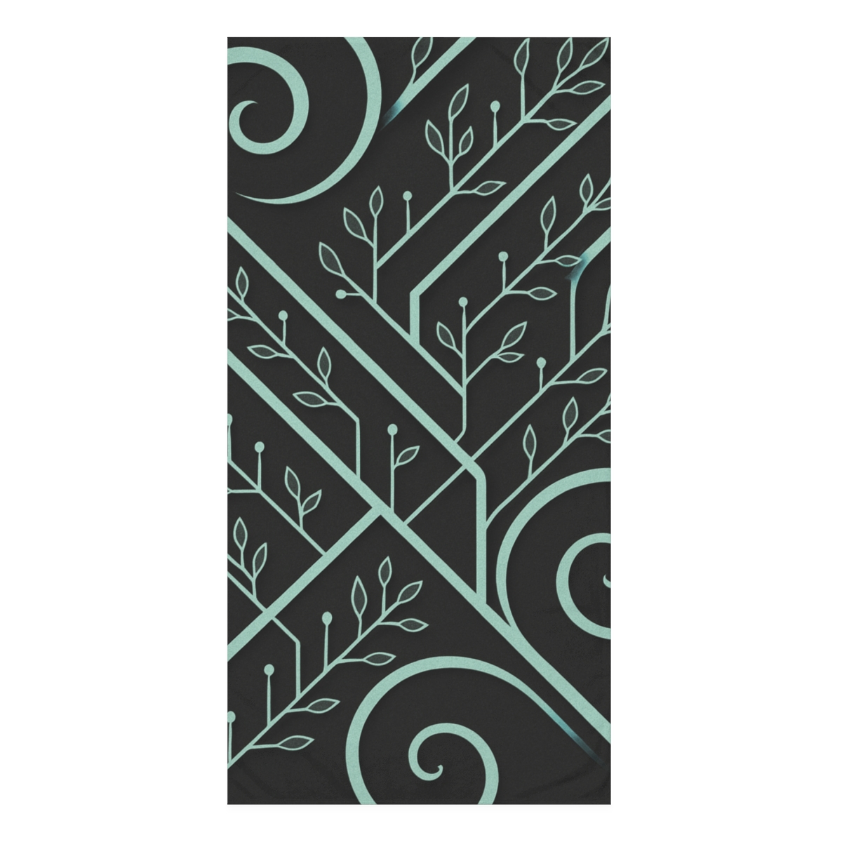Tendril Circuit Lattice trendy hand towels