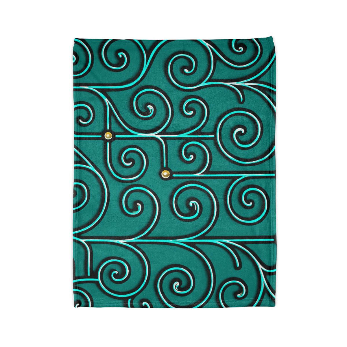 Tendril Circuit Lattice decorative home blankets