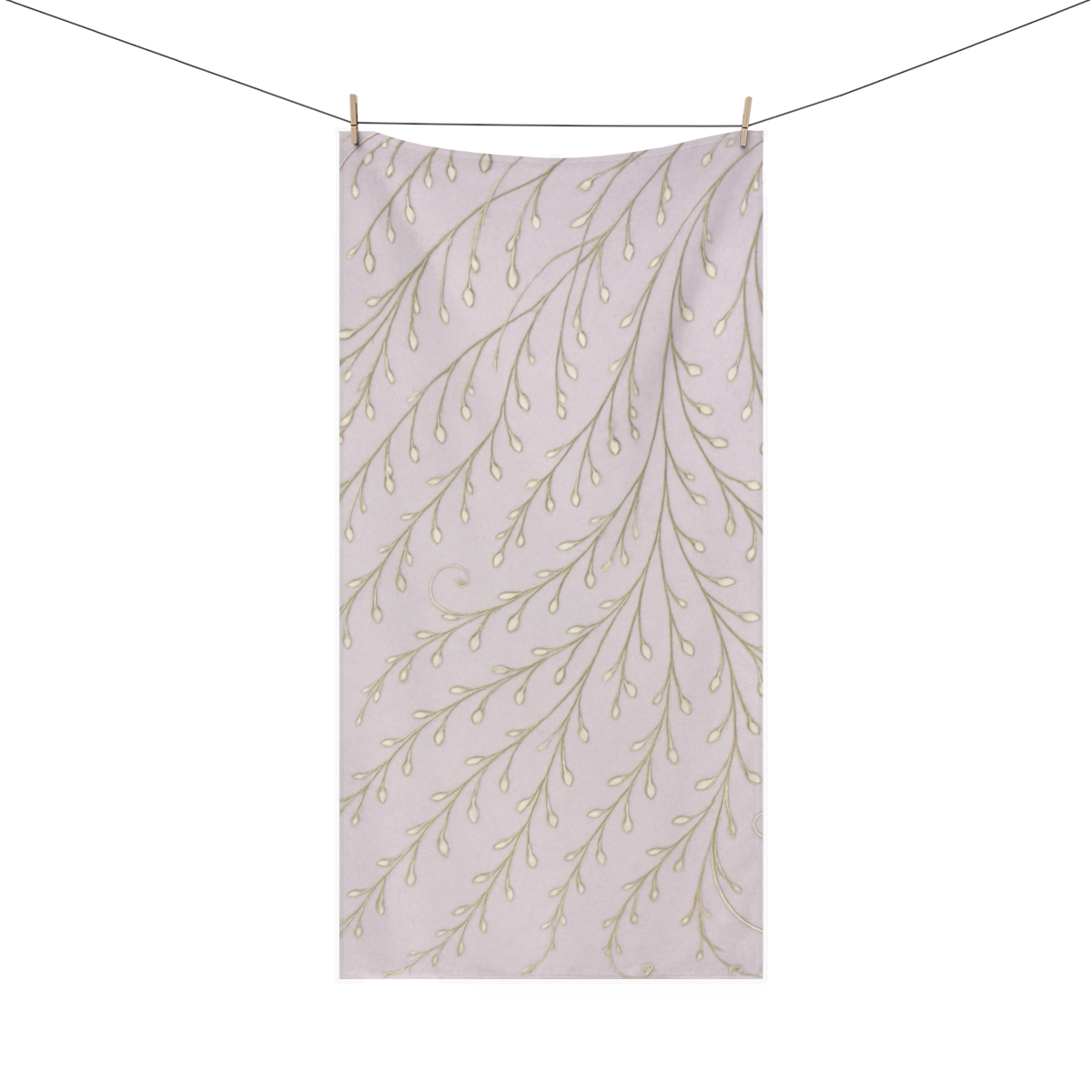 Tendril Lace Cascade stylish beach towels