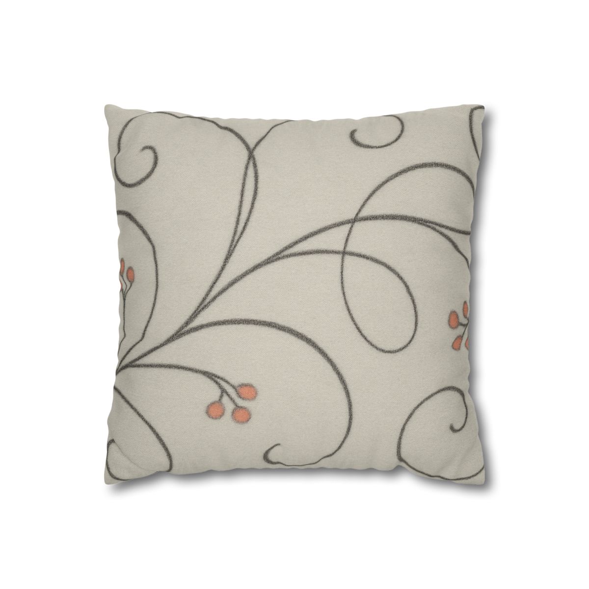 Tendril Lace Panorama personalized pillow covers
