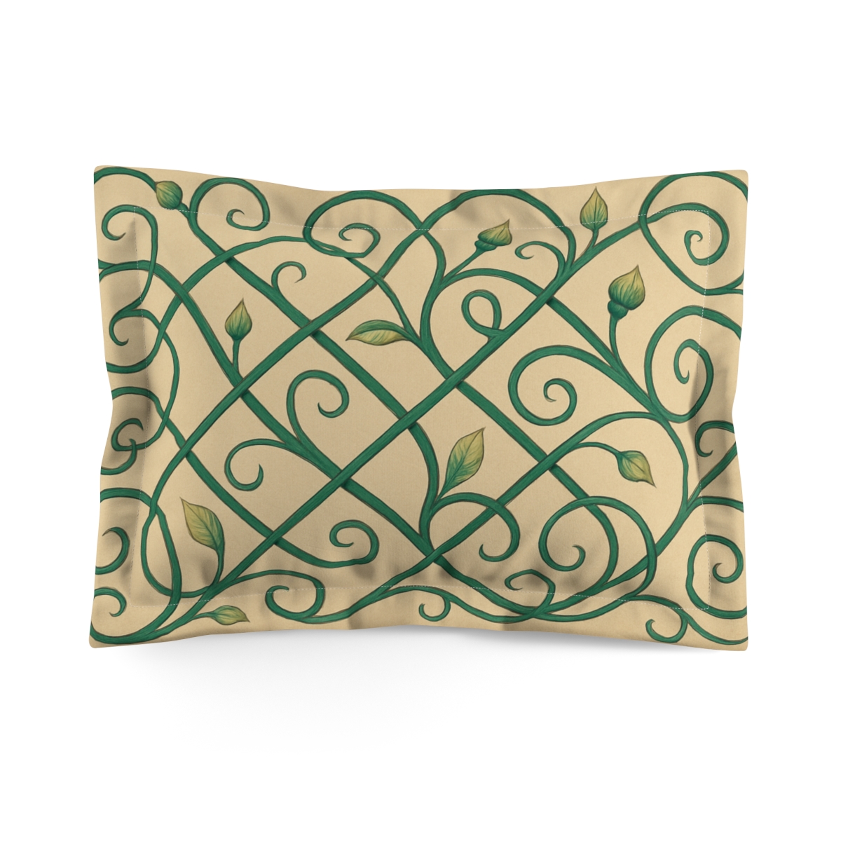 Tendril Lattice Dance designer printed pillows