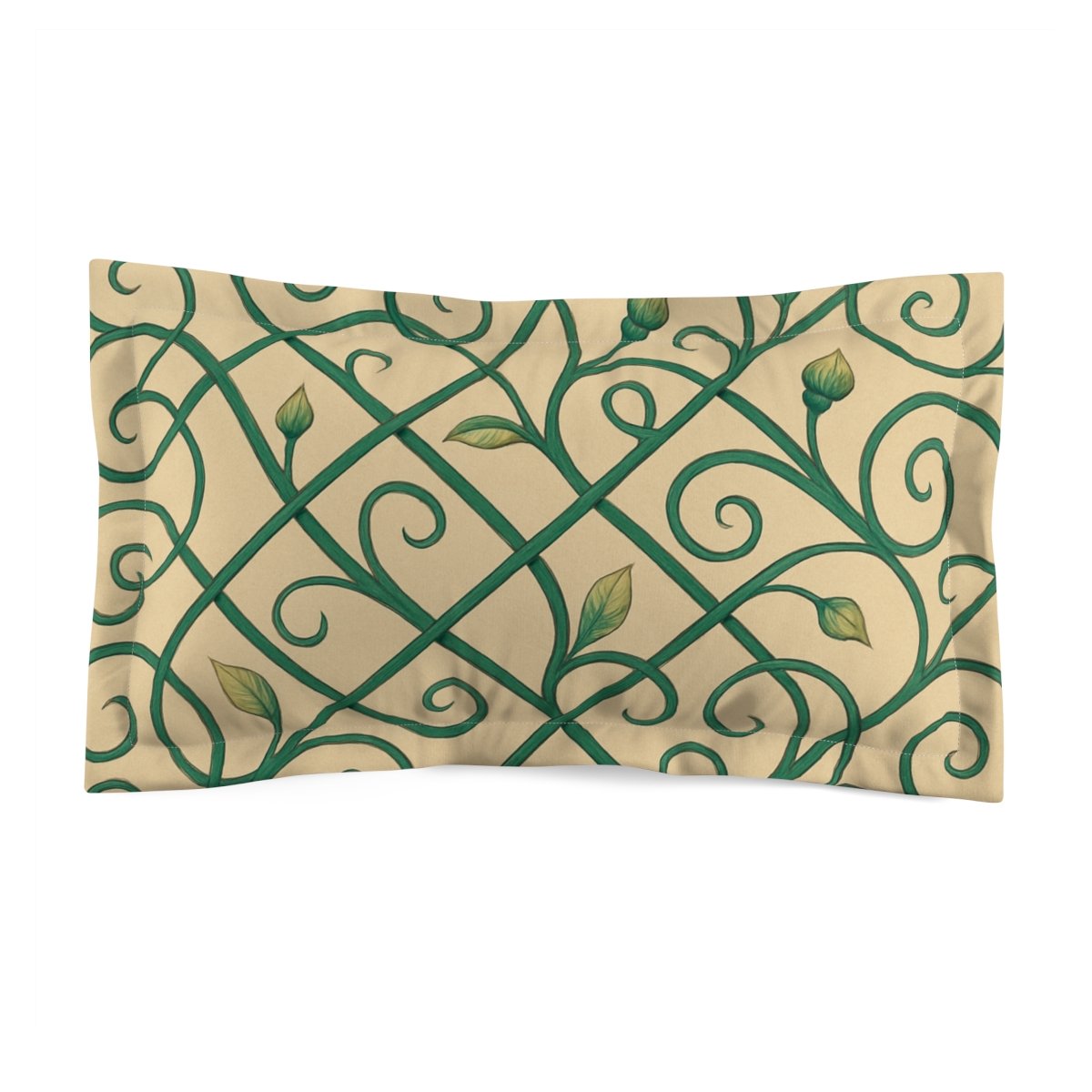 Tendril Lattice Dance designer printed pillows