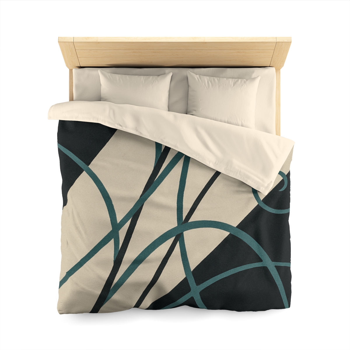 Tendril Motion Study unique patterned duvets