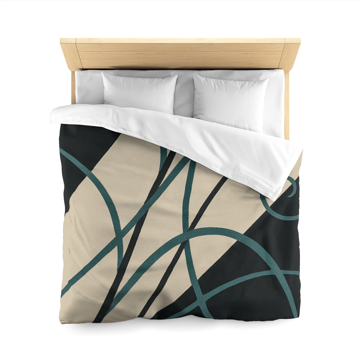 Tendril Motion Study unique patterned duvets