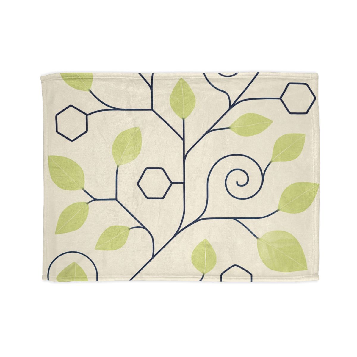 Tendril Network Diagram decorative home blankets