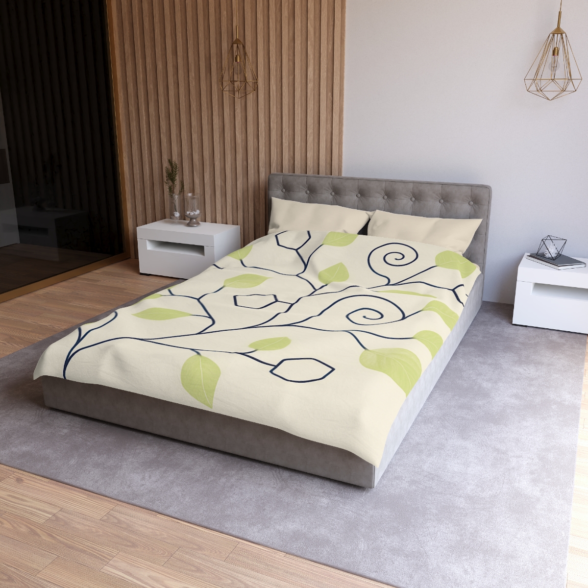 Tendril Network Diagram trendy bedroom duvets