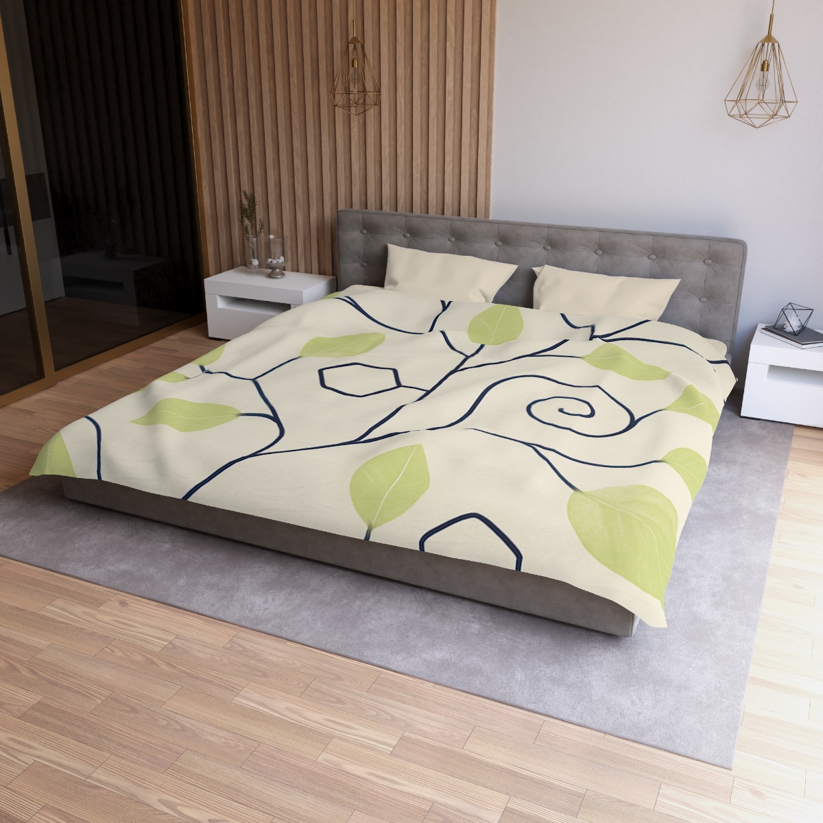 Tendril Network Diagram trendy bedroom duvets