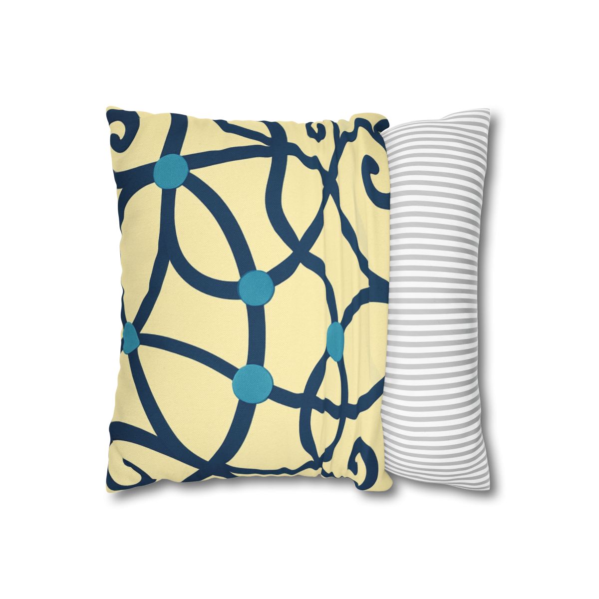 Tendril Ribbon Network trendy patterned pillow cases