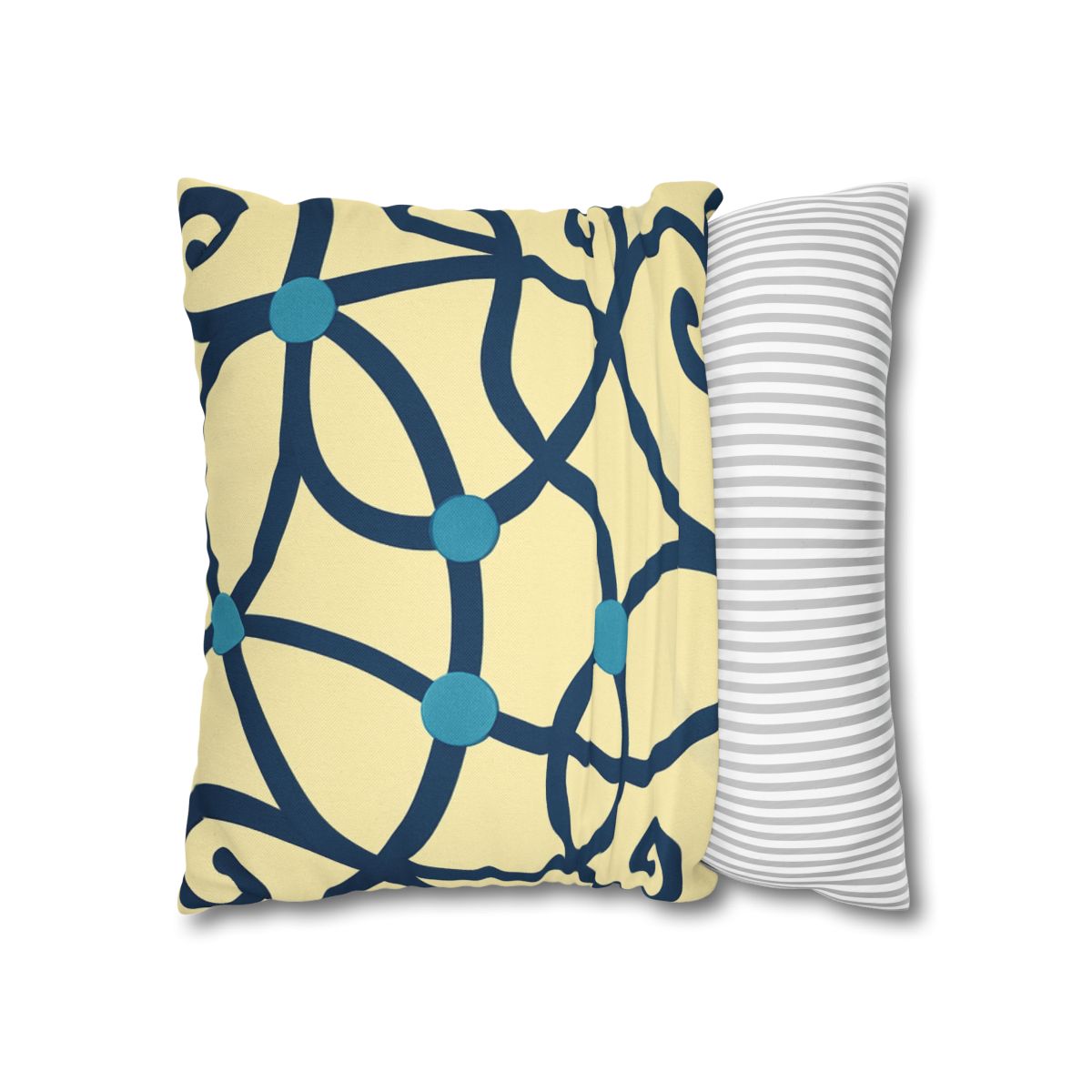 Tendril Ribbon Network trendy patterned pillow cases