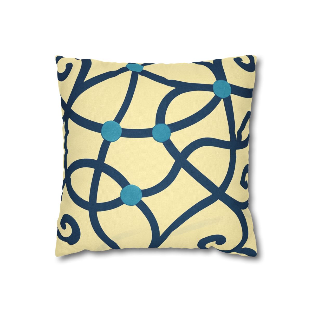 Tendril Ribbon Network trendy patterned pillow cases