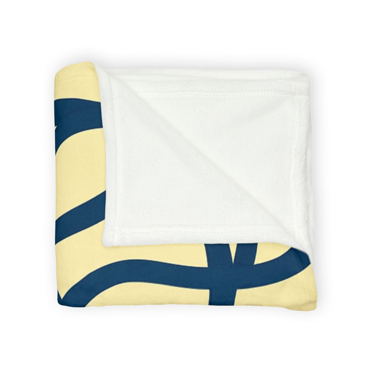 Tendril Ribbon Network designer printed blankets