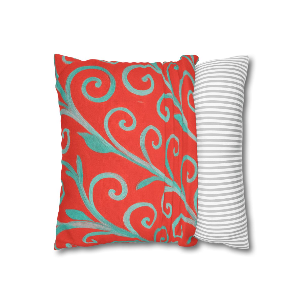 Tendril Ribbon Parade unique gift pillow cases