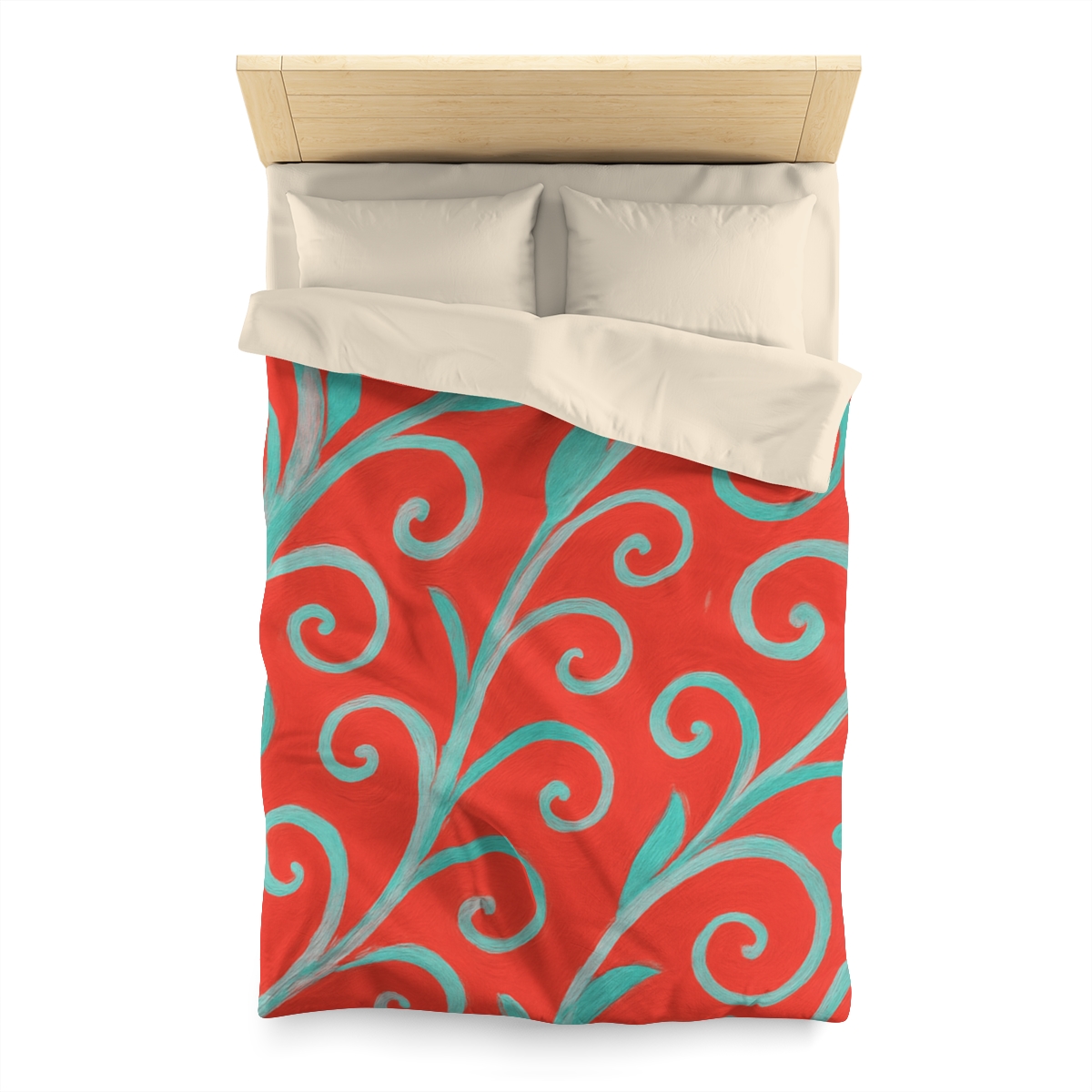 Tendril Ribbon Parade unique patterned duvets