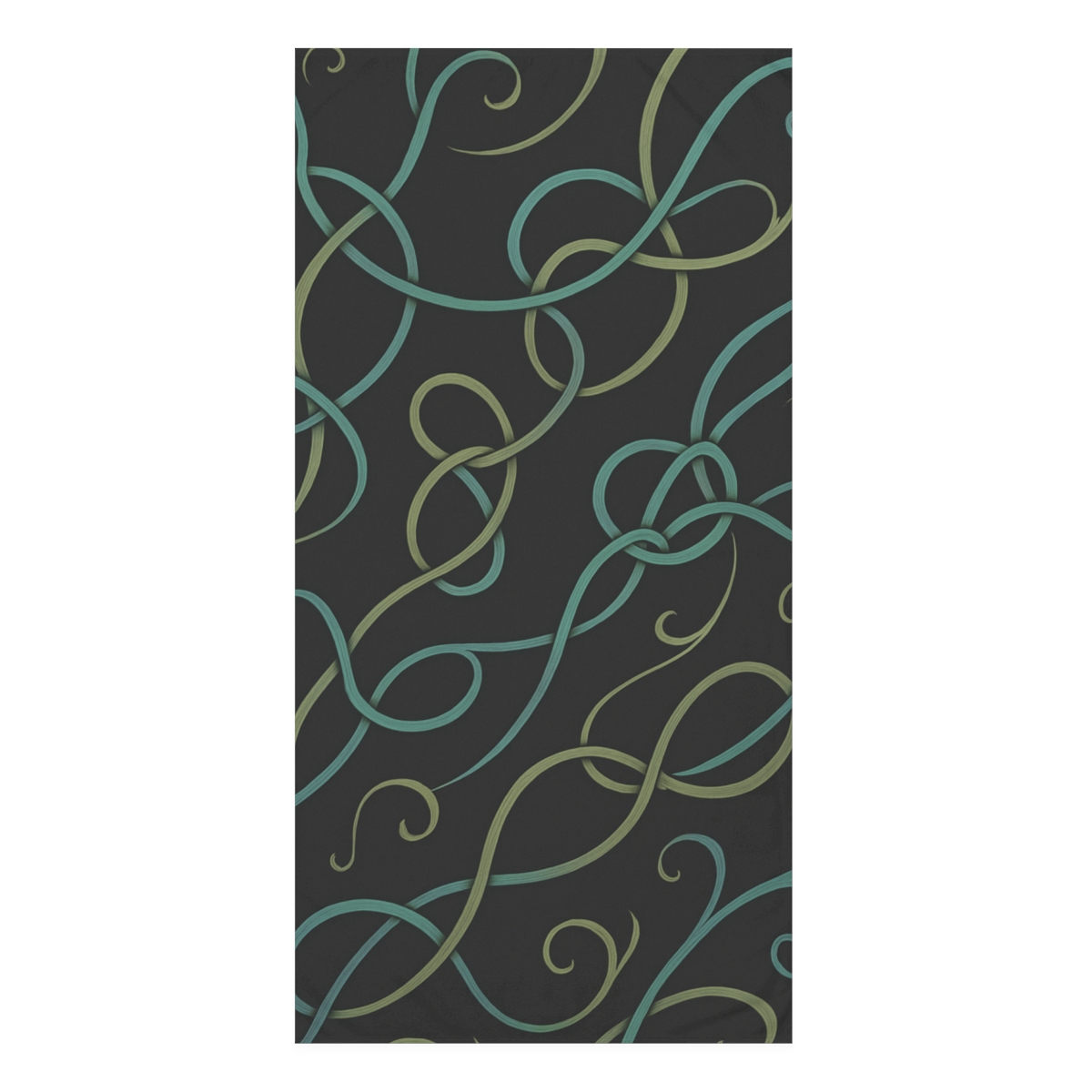 Tendril Ribbon Weave trendy hand towels