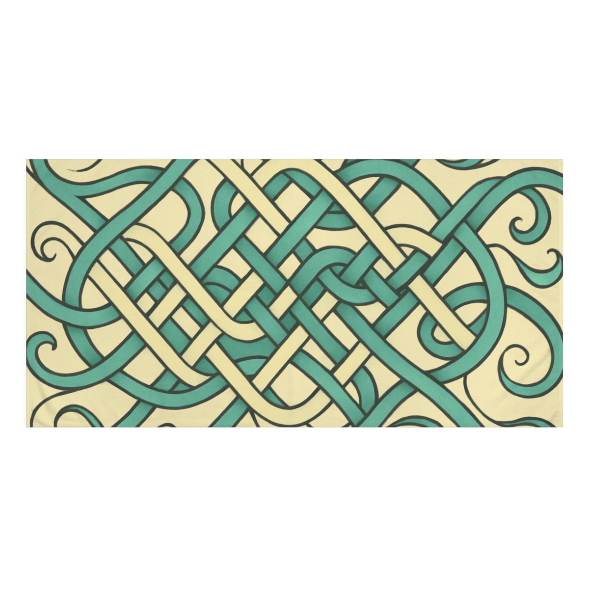 Tendril Ribbon Weave stylish beach towels