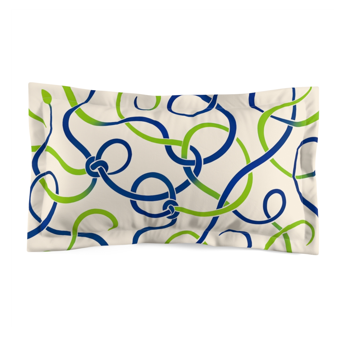 Tendril Ribbon Weave unique shape pillows