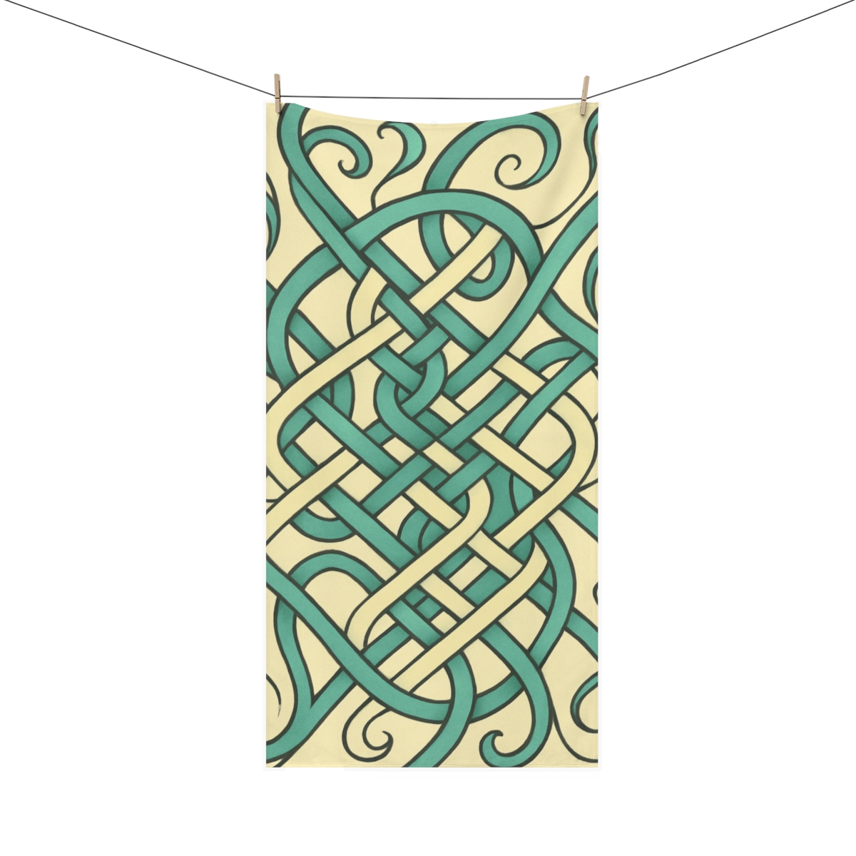 Tendril Ribbon Weave stylish beach towels