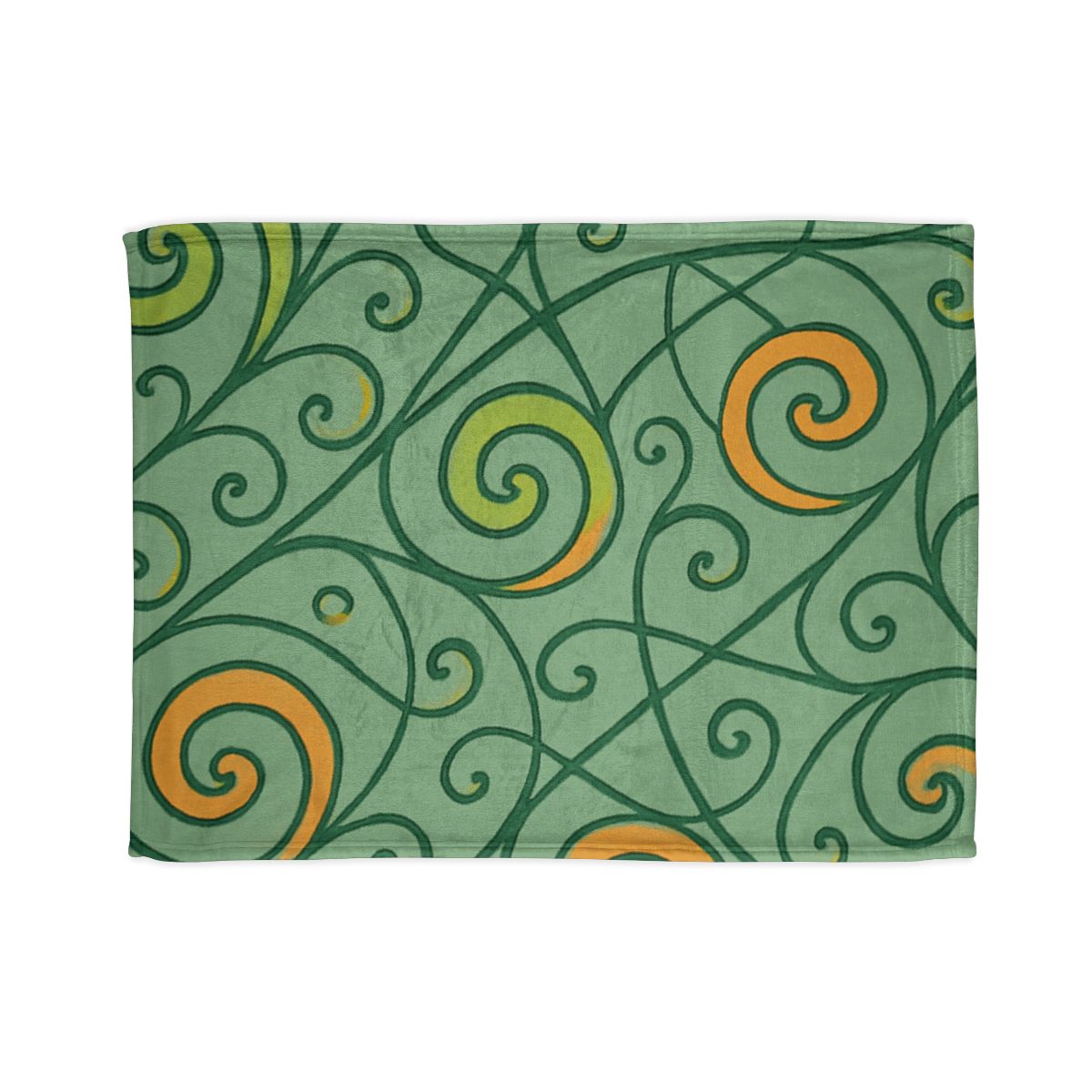 Tendril Spiral Lattice unique gift blankets