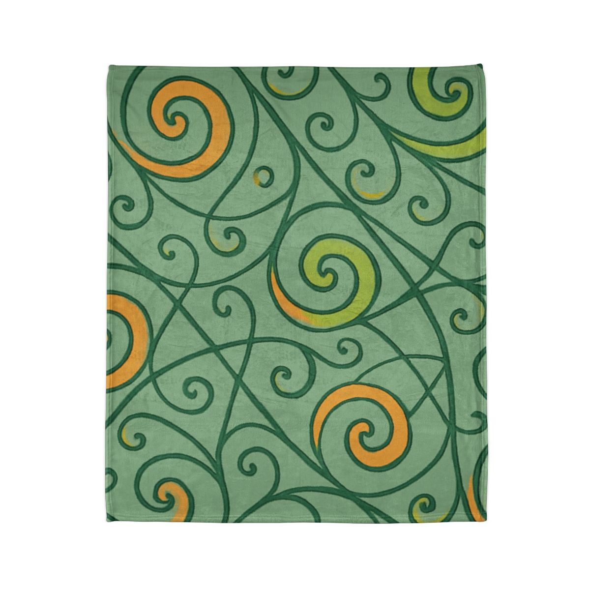 Tendril Spiral Lattice unique gift blankets