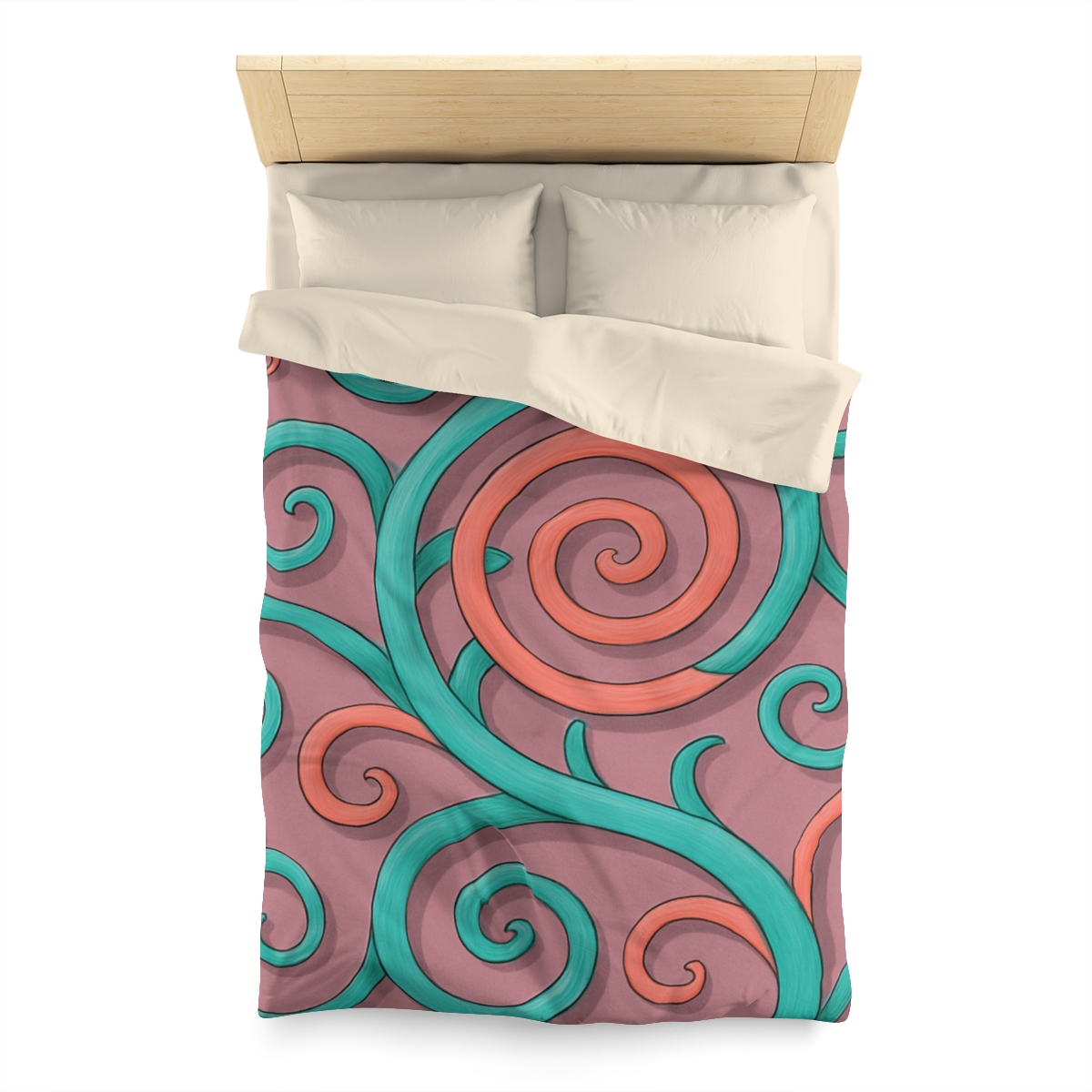 Tendril Spiral Mosaic trendy bedroom duvets