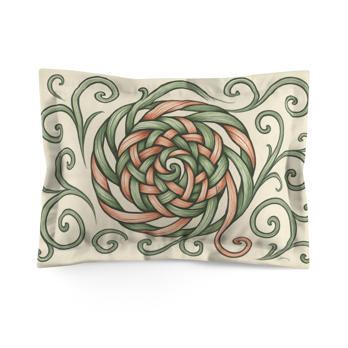 Tendril Spiral Weave stylish throw pillows