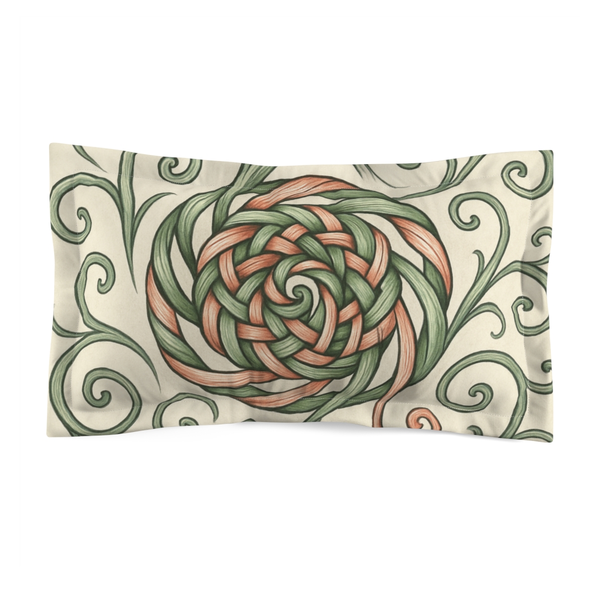 Tendril Spiral Weave stylish throw pillows