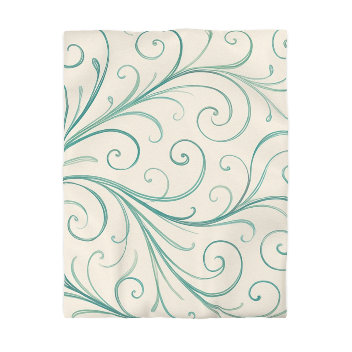 Tendril Wave Filigree personalized bedding duvets