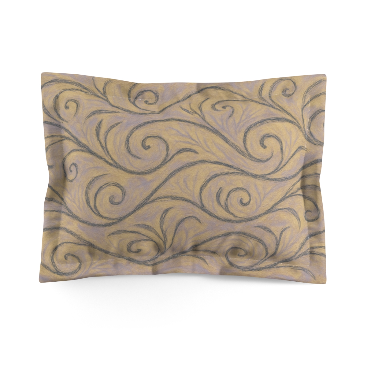 Tendriled Lace Wave comfortable bed pillows