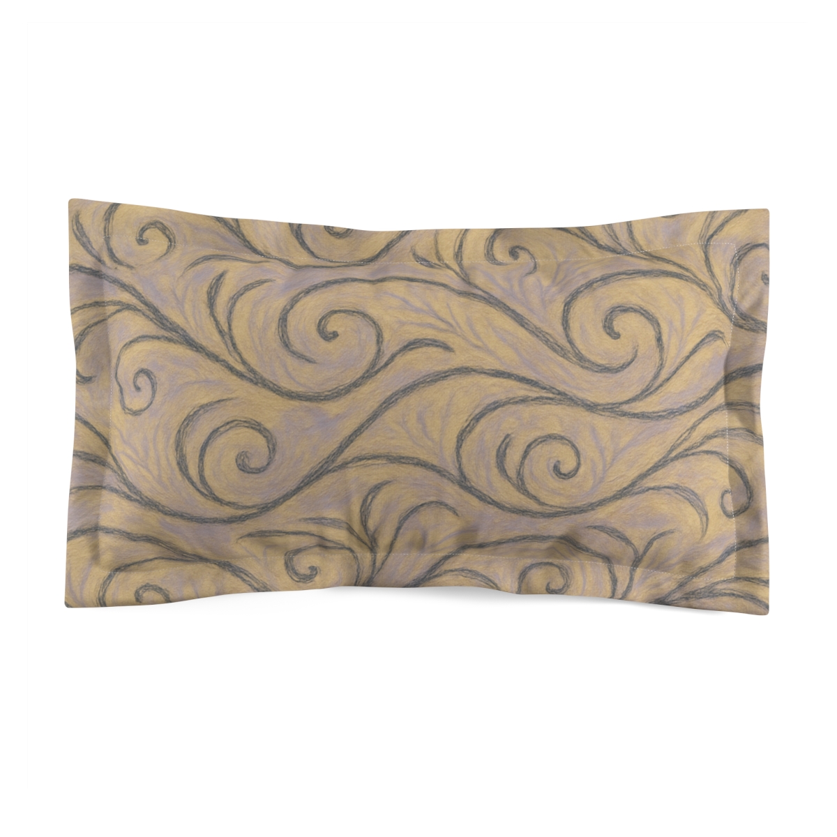 Tendriled Lace Wave comfortable bed pillows